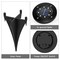 8 LED Solar Ground Lights, 8-Pack IP65 Waterproof In-Ground Solar Lights for Garden Yard Pathway